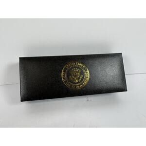 Donald Trump Signature Pen Gift Set w Box 2020 Commemorative Bill